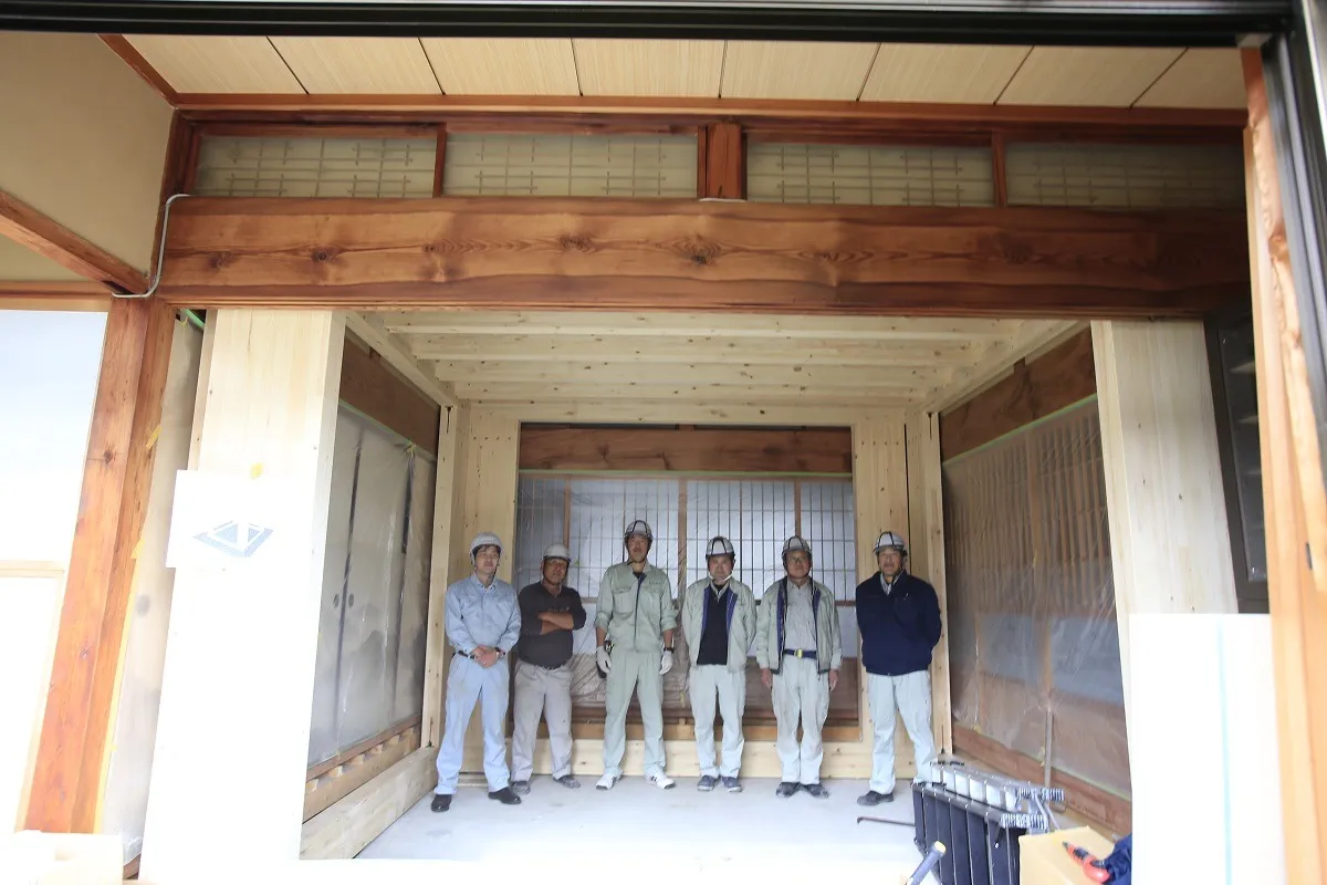 既存の家で建てるSE構法の耐震シェルター